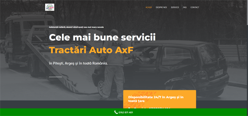 Tractari auto Pitesti, Arges si Romania